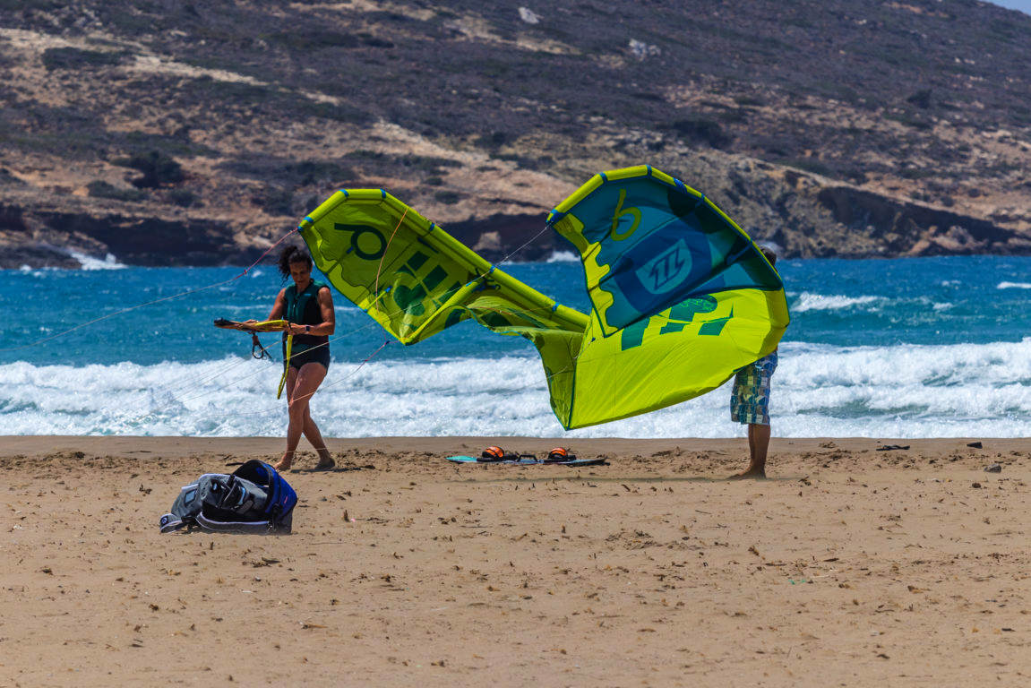 Windsurfing in Prasonisi